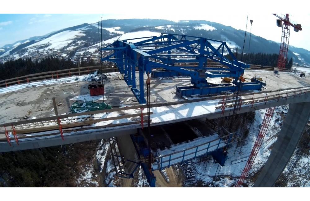 Najvyšší most na Slovensku je spojený - Most Valy 28.02.2016, foto 7