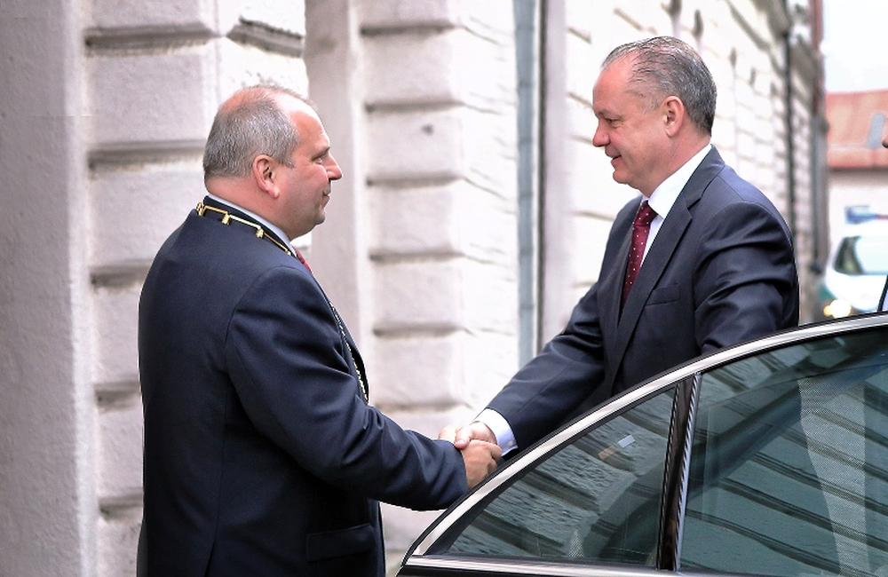 Prezident Andrej Kiska návšteva na Radnici mesta Žilina 30.3.2016, foto 1