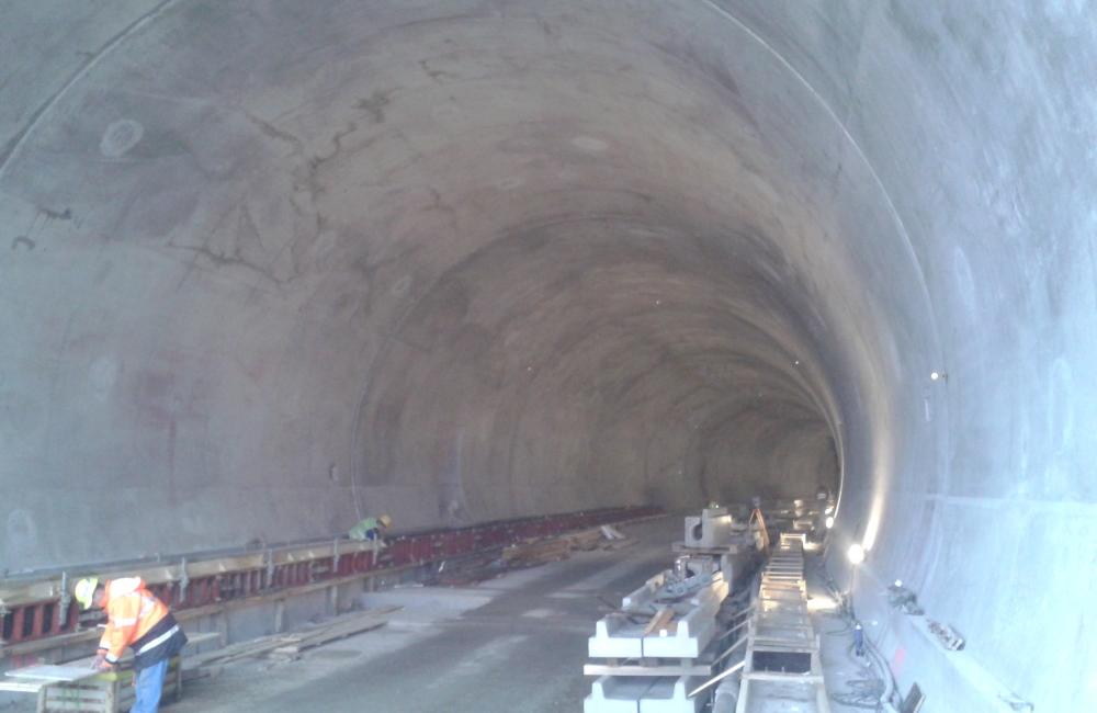 Fotografie z tunela Poľana pri Čadci - 3.4.2016, foto 7