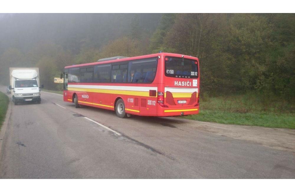 Nehoda autobusu na trase Žilina - Kamenná Poruba - 28.4.2016, foto 7