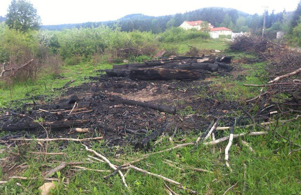 Požiar lesa na Hradisku 11.05.2016, foto 7
