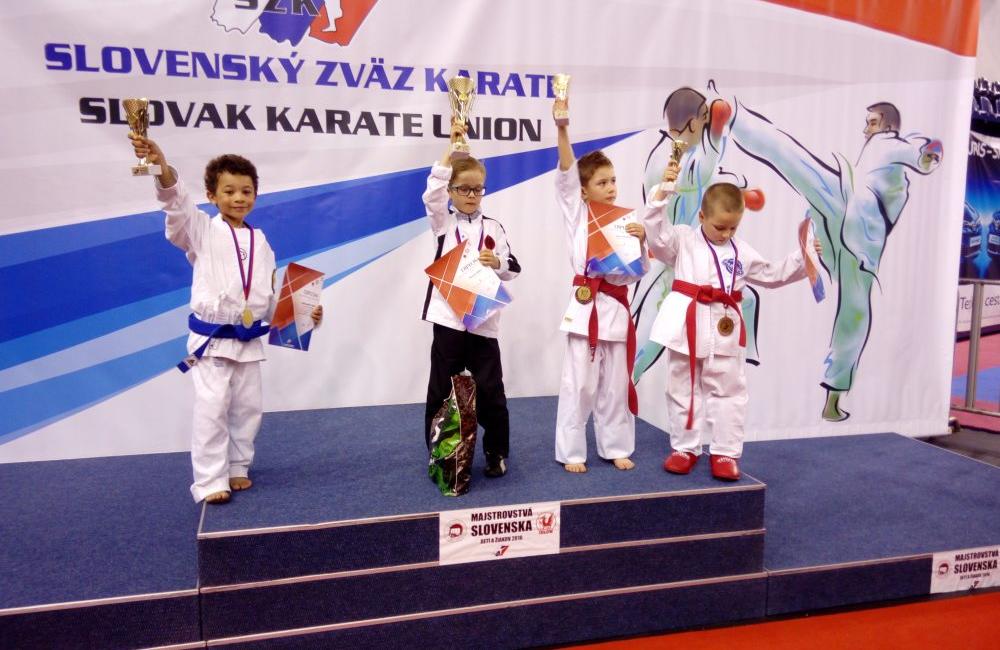 9 medailí z majstrovstiev Slovenska v Karate detí putuje do Žiliny, foto 2