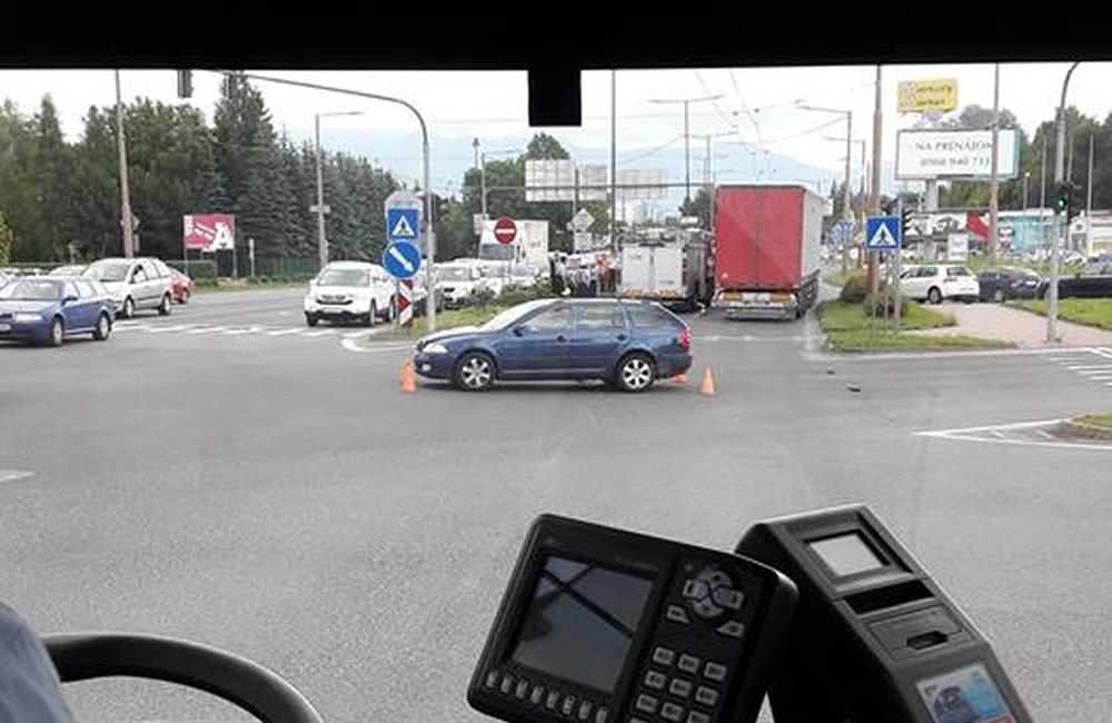 Dopravná nehoda na Košickej - 16.6.2016, foto 1
