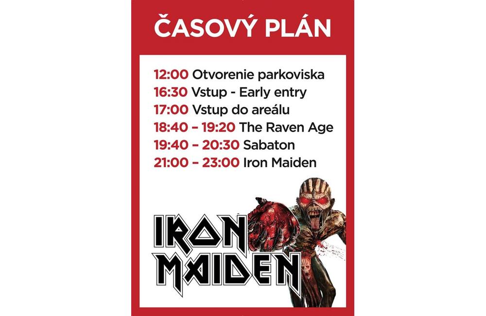 Koncert Iron Maiden v Žiline 6.7.2016, foto 4