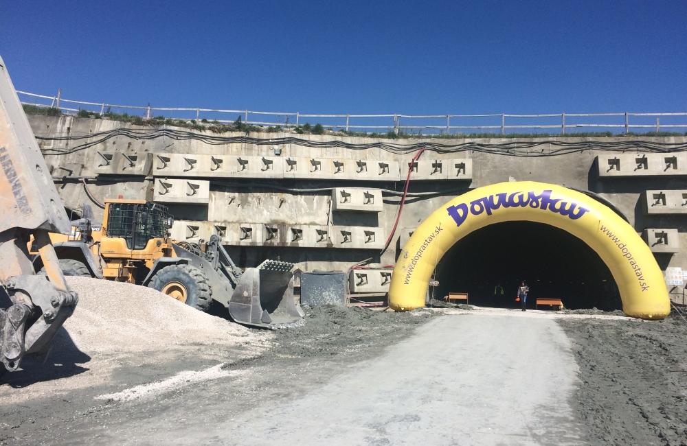 Prerazenie tunela Ovčiarsko 12.7.2016 - druhá tunelová rúra, foto 3
