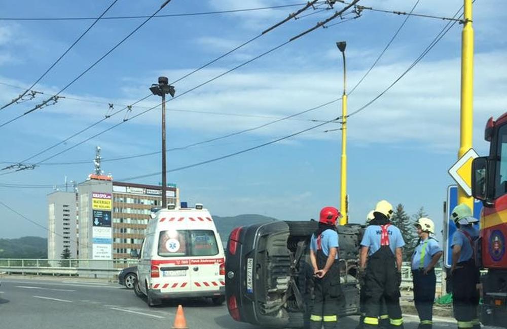 Dopravná nehoda Žilina, Rondel - 27.7.2016, foto 3
