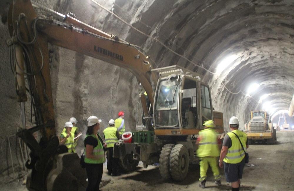Zásah colníkov na stavbe tunela Ovčiarsko a Višňové, foto 2