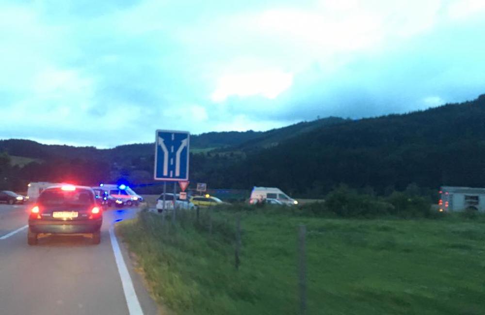 Dopravná nehoda Krasňany 09.08.2016, foto 1