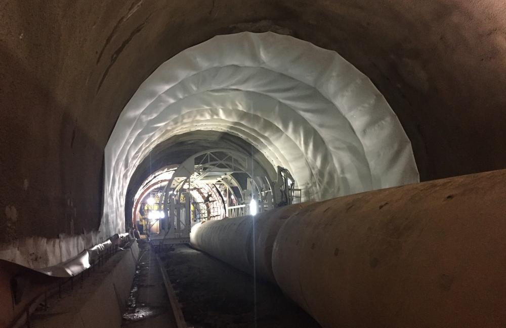 Aktuálny stav z tunela Višňové - 6.9.2016, foto 1