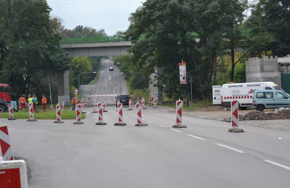 Práce na prestavbe okružnej križovatky v Celulózke pomaly začínajú, foto 13