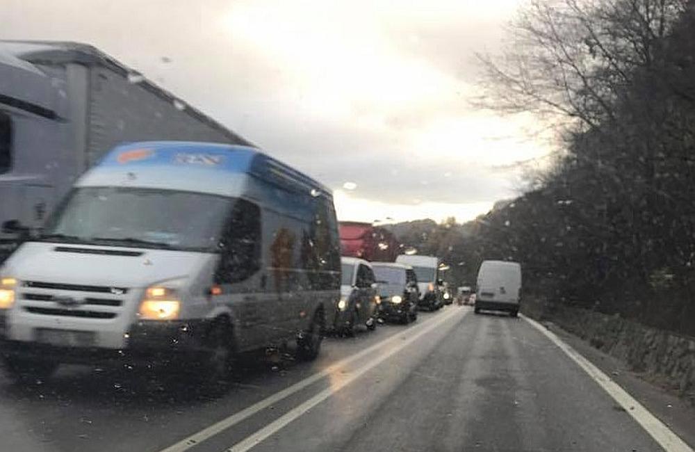 Kolóny na cestách do Čadce, Rajca a Martina, foto 2