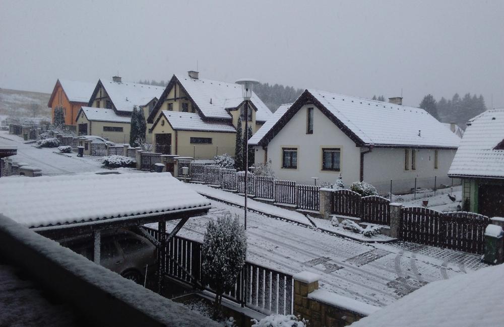Snehová nádielka v Žiline a okolí - fotografie čitateľov, foto 12