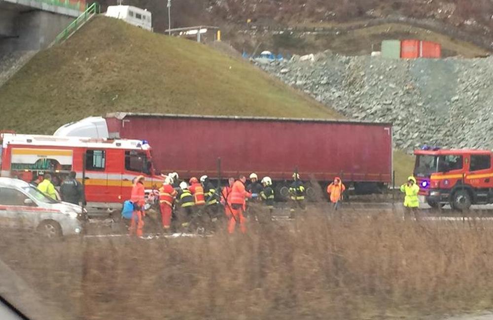 Dopravná nehoda za Vrútkami - 12.12.2016, foto 2