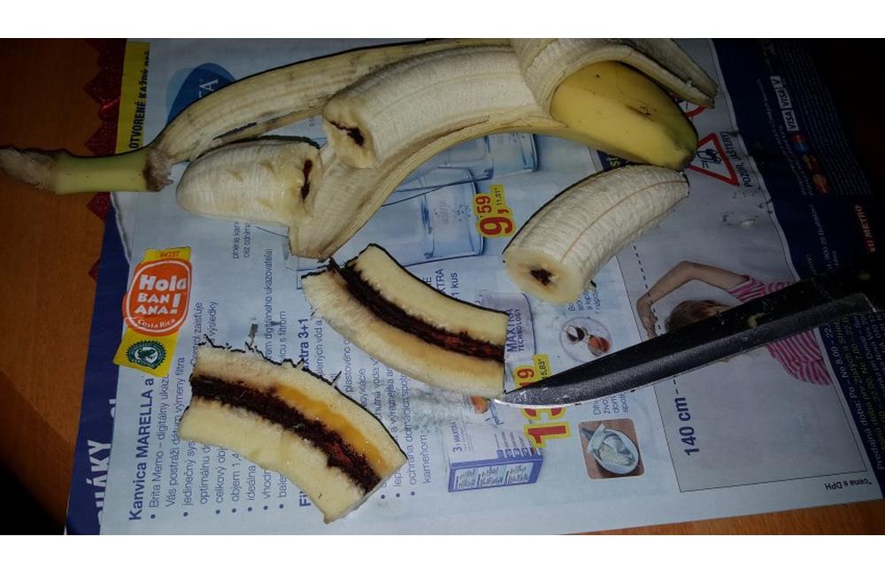 Banány so zúženou špičkou LIDL 2.2.2017, foto 1