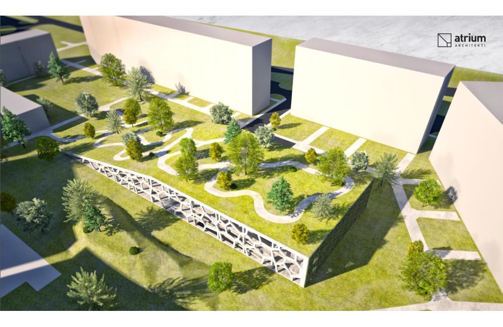 Parkovací dom Osiková ulica - návrh architektonické štúdio Atrium, foto 2