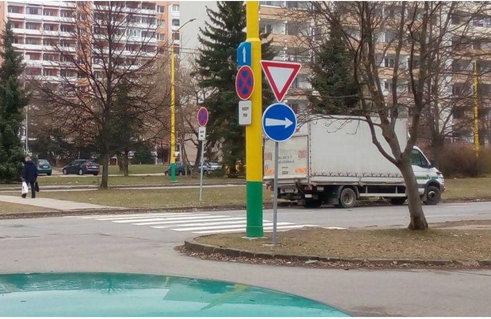 Nové zákazové značky na ulici Matice Slovenskej, foto 2