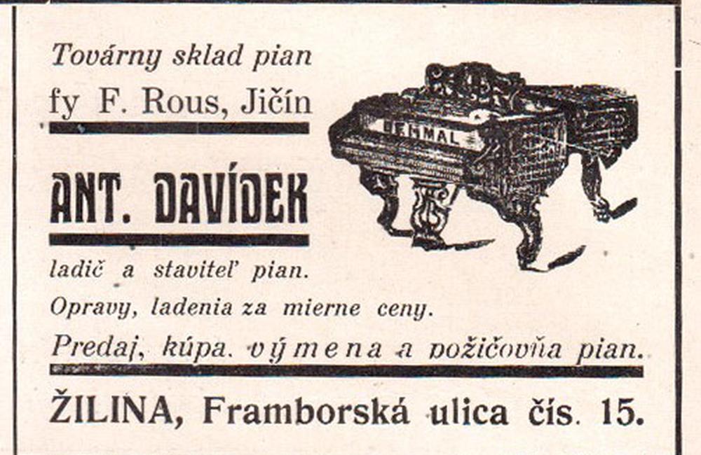 Galéria starých žilinských reklám  - I. časť, foto 11