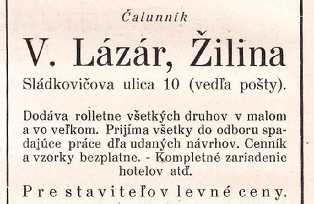 Galéria starých žilinských reklám  - I. časť, foto 12