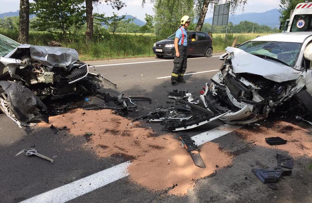 Dopravná nehoda pri Žiline - 28.6.2017, foto 3