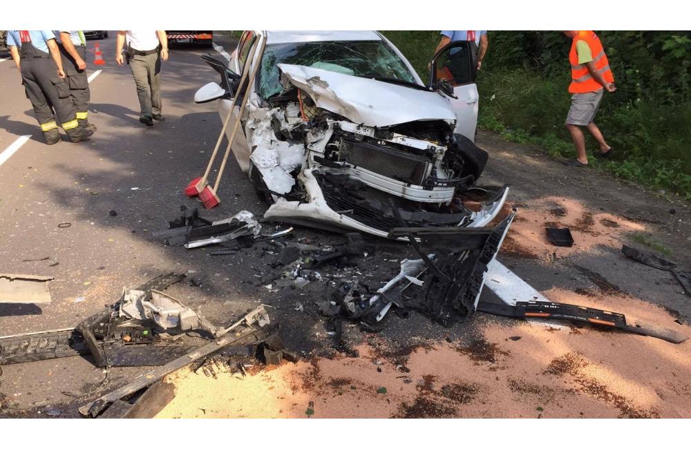 Dopravná nehoda pri Žiline - 28.6.2017, foto 5