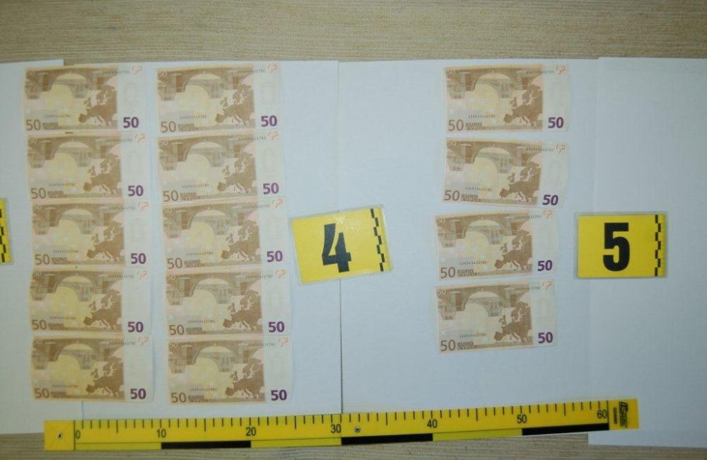 Polícia zaistila falošné 50-eurové bankovky, foto 2