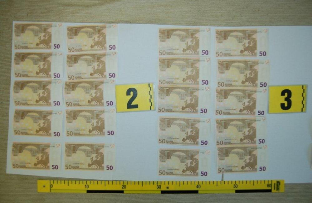 Polícia zaistila falošné 50-eurové bankovky, foto 4
