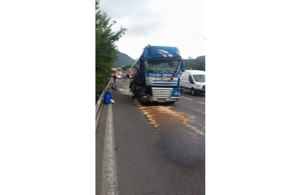Dopravná nehoda pri mestskej časti Budatín - 13.7.2017, foto 3