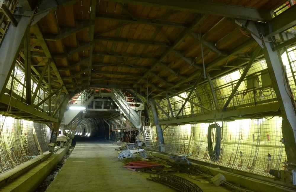 Aktuálne fotografie z výstavby tunela Ovčiarsko k 14.7.2017, foto 4