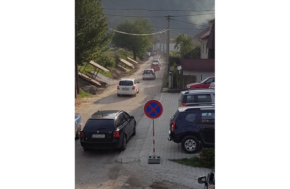 Aktuálna dopravná situácia v Považskom Chlmci, foto 3