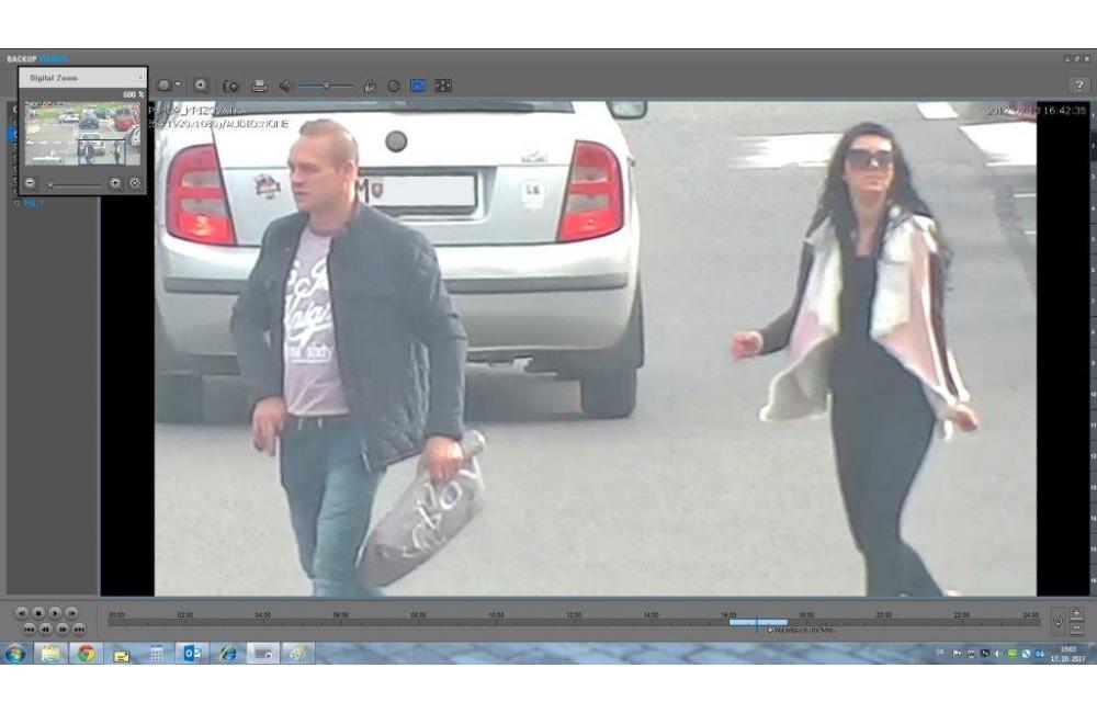 Podozrivý muž a žena z krádeže v Liptovskom Mikuláši, foto 4