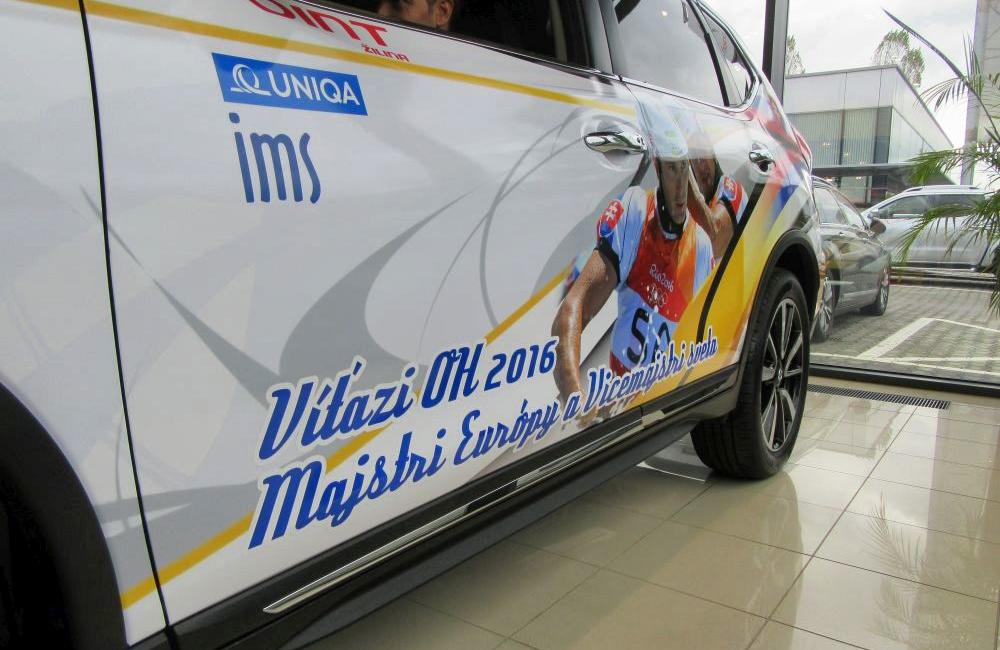 „Zlatí“ olympionici Škantárovci budú jazdiť na Nissan X-Trail, foto 12