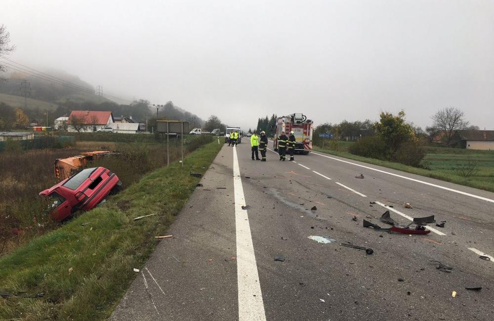 Tragická dopravná nehoda Maršová-Rašov - 25.10.2017, foto 1