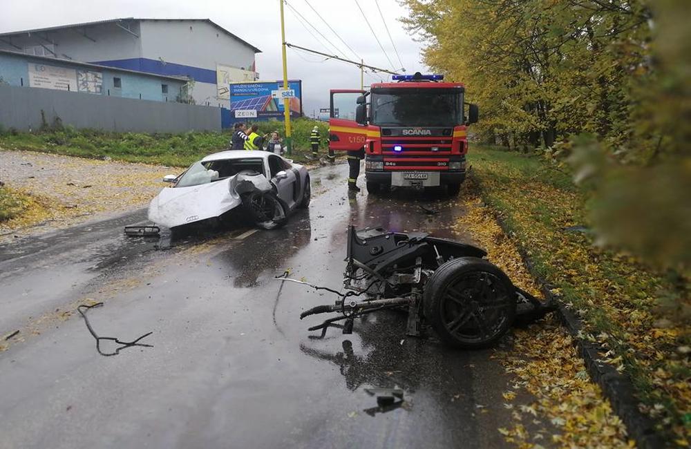 Vážna dopravná nehoda na ulici Priemyselná - 29.10.2017, foto 4