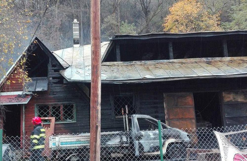Požiar salaša v Kotešovej - 30.10.2017, foto 8