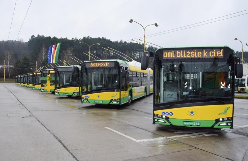 Uvedenie nových trolejbusov do prevádzky - 21.11.2017, foto 2
