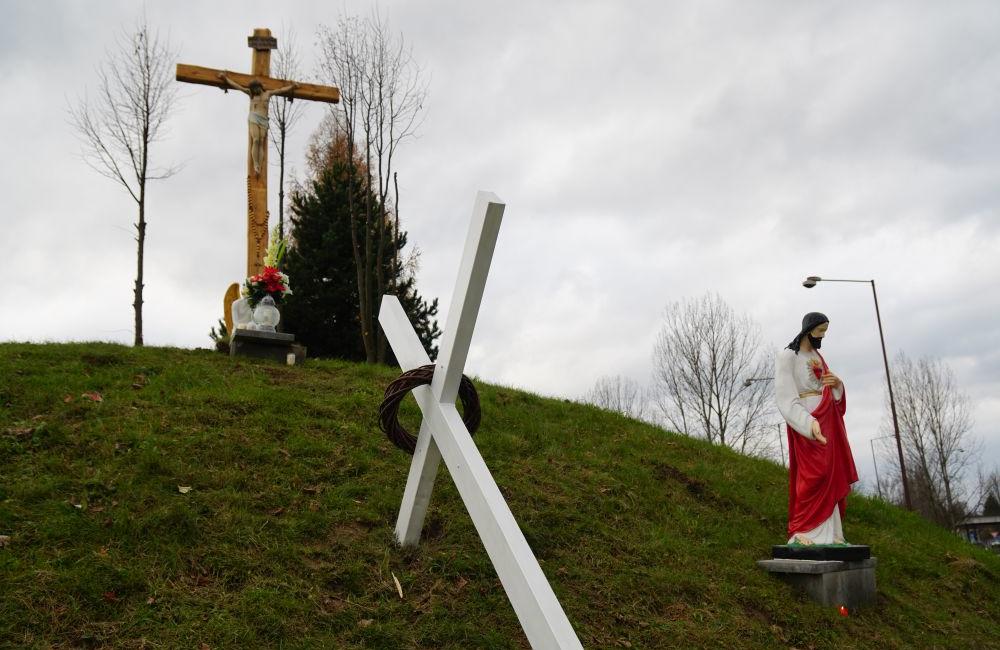 Najväčší drevený kríž v Žiline - Nemocničná ulica, foto 5