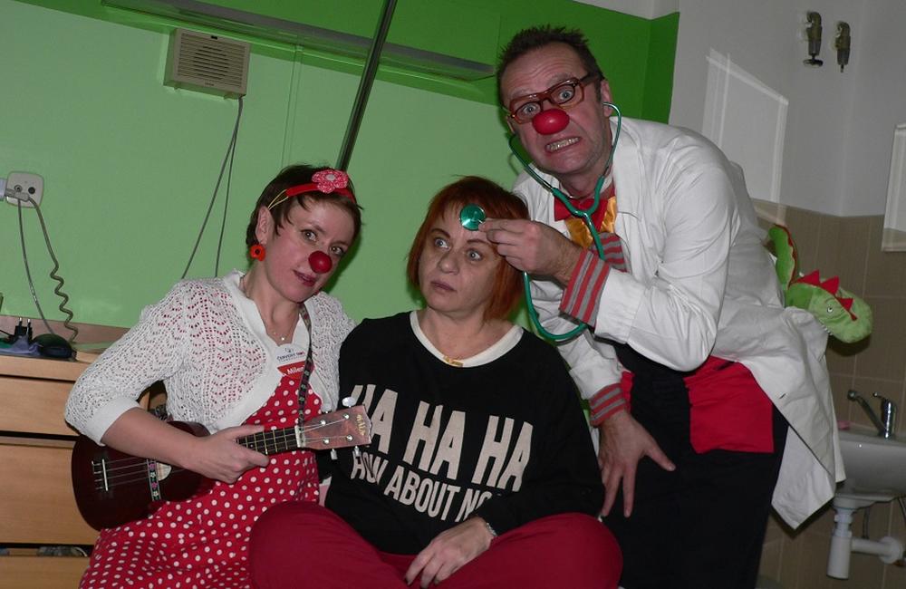 Zdravotní klauni v žilinskej nemocnici 30.11.2017, foto 4