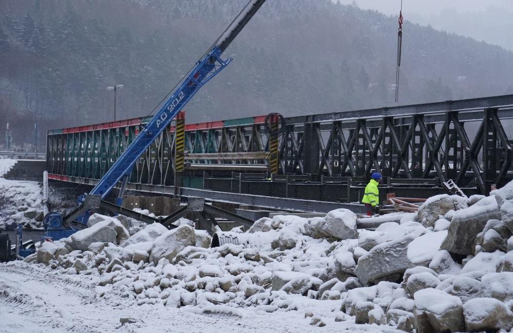 FOTO: Most vo Vraní majú otvoriť už zajtra 4. decembra, zatiaľ stále nie je postavený, foto 3