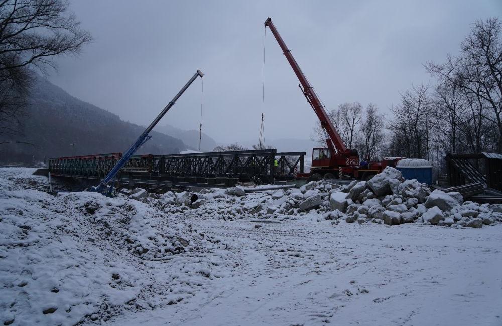 FOTO: Most vo Vraní majú otvoriť už zajtra 4. decembra, zatiaľ stále nie je postavený, foto 4