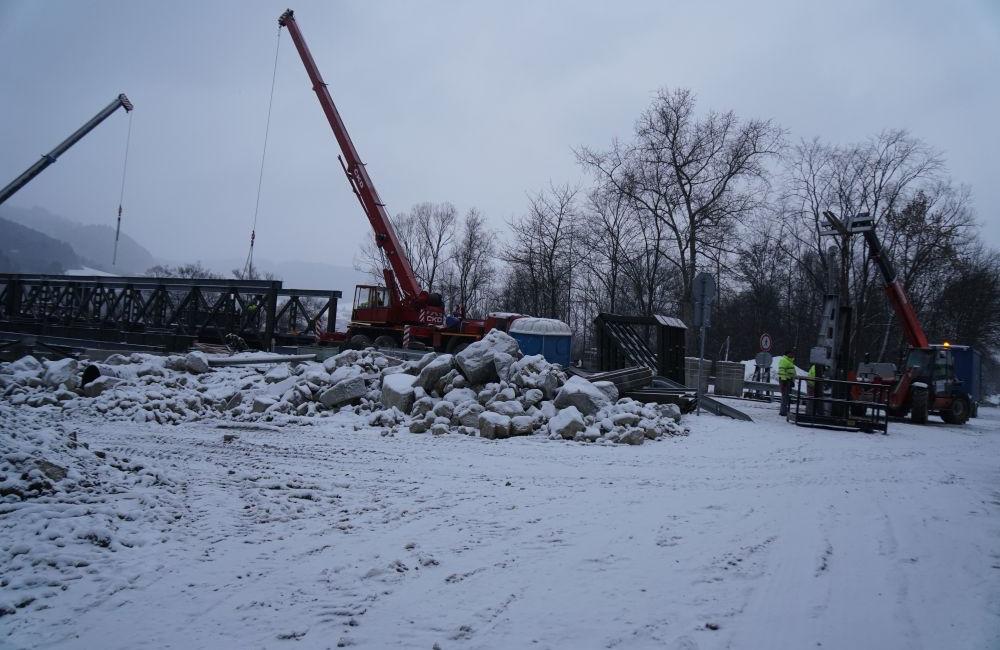 FOTO: Most vo Vraní majú otvoriť už zajtra 4. decembra, zatiaľ stále nie je postavený, foto 5