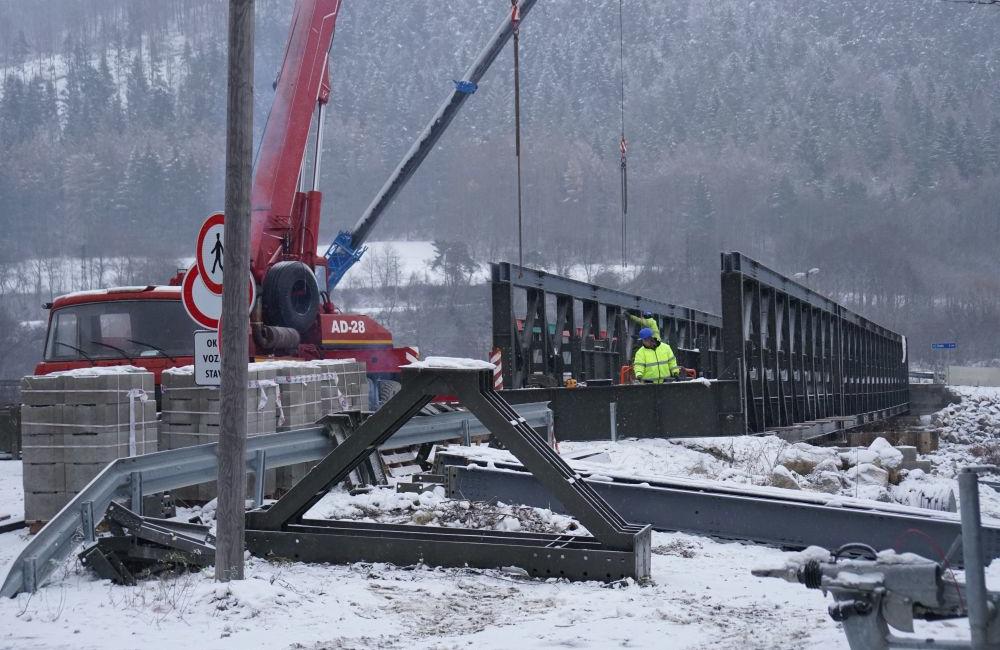 FOTO: Most vo Vraní majú otvoriť už zajtra 4. decembra, zatiaľ stále nie je postavený, foto 6