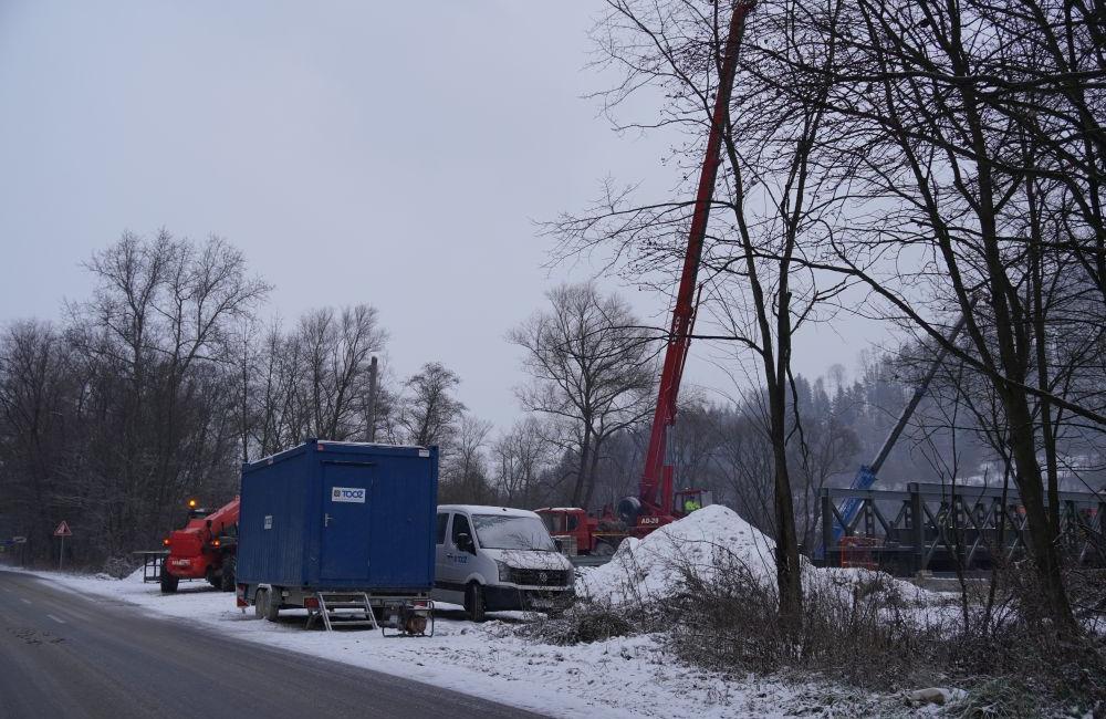 FOTO: Most vo Vraní majú otvoriť už zajtra 4. decembra, zatiaľ stále nie je postavený, foto 8