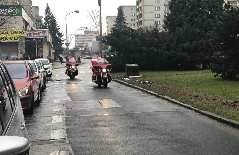 Mikuláš na motorke v Žiline - 6.12.2017, foto 1