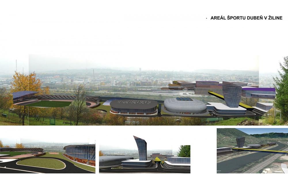 Areál športu Dubeň v Žiline - výsledky architektonickej súťaže, foto 4