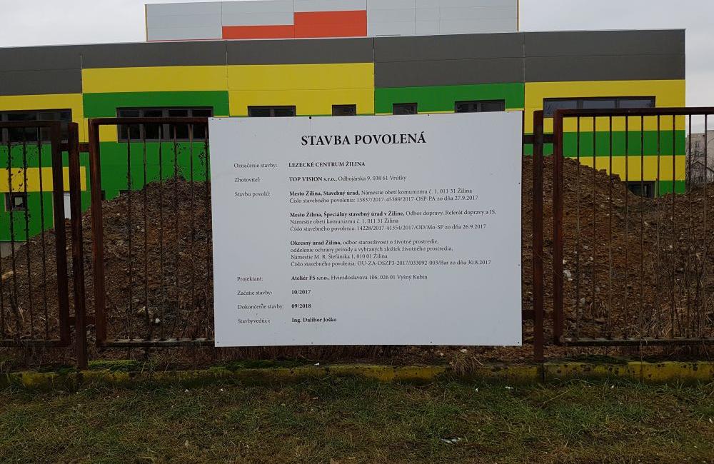 Výstavba projektu Lezecké centrum Žilina, foto 3