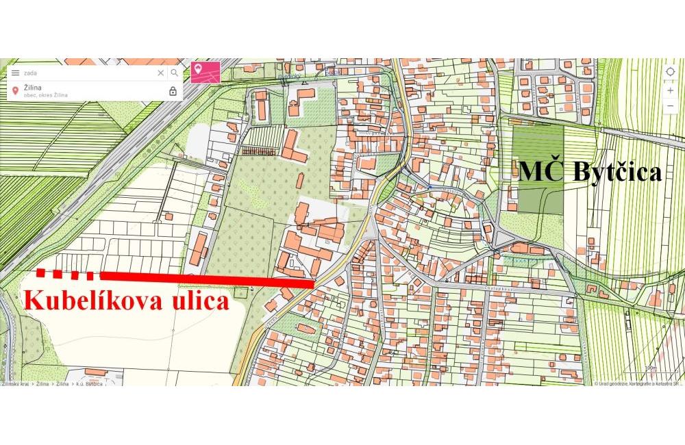 Nové názvy ulíc v šiestich mestských častiach mesta Žilina, foto 3