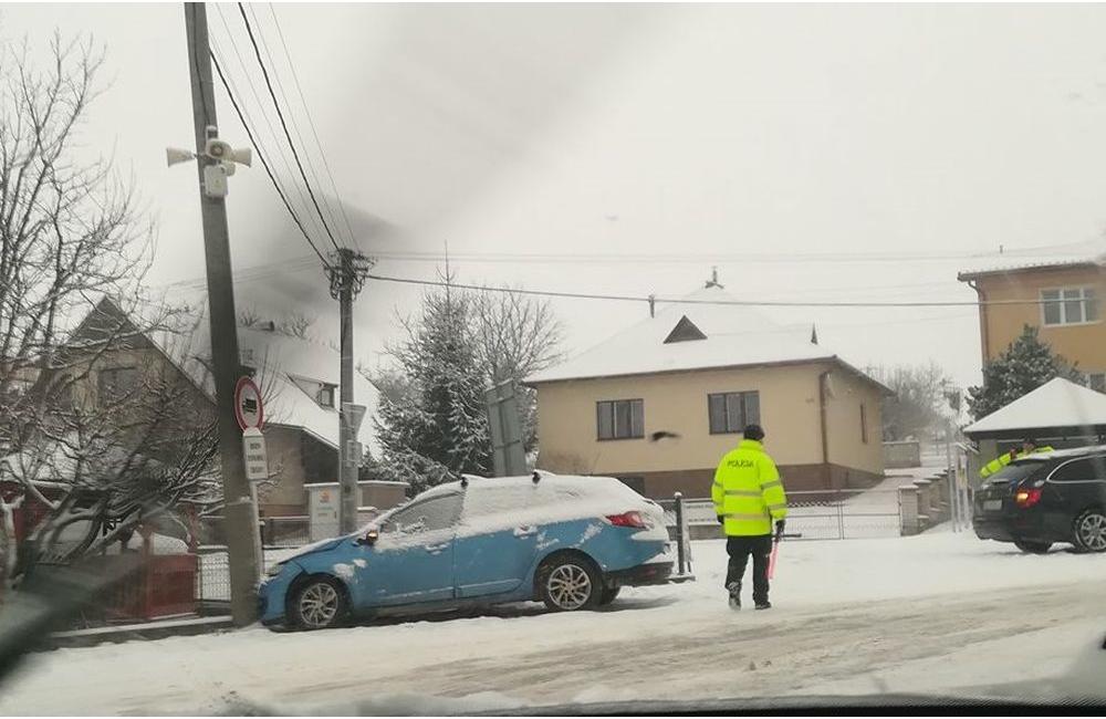 Dopravné nehody v Žiline - 16.1.2018, foto 1