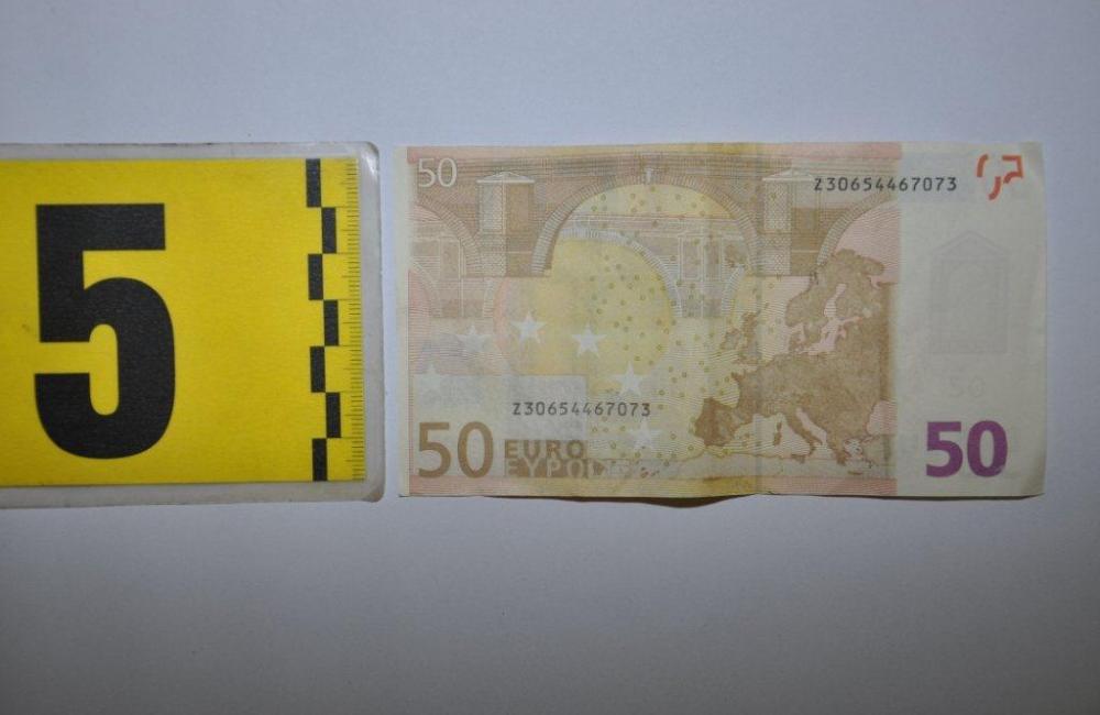 Prípad s falošnými bankovkami v Žiline, foto 1