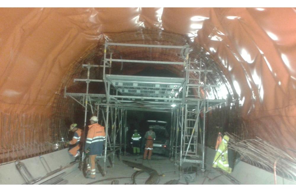 NDS zverejnila 9. februára aktuálne fotografie z tunela Višňové, foto 4