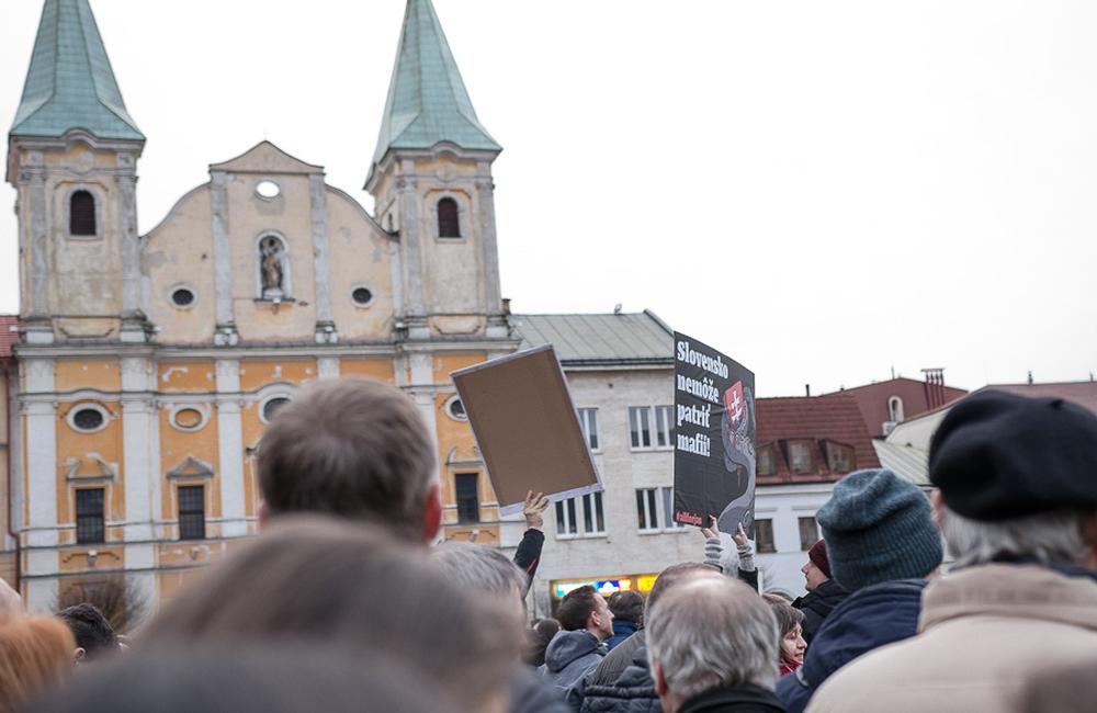 FOTO: Pochod Postavme sa za slušné Slovensko v Žiline 9. marec 2018, foto 10